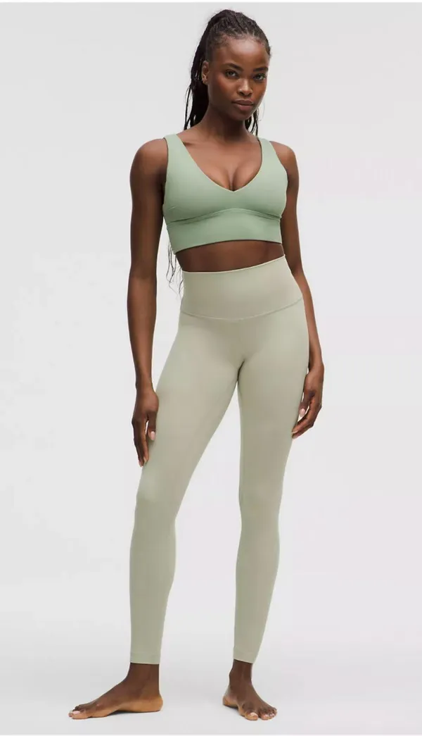 Lululemon Align™ High-Rise Pant 28" Fog Green Sz 4 - Image 2