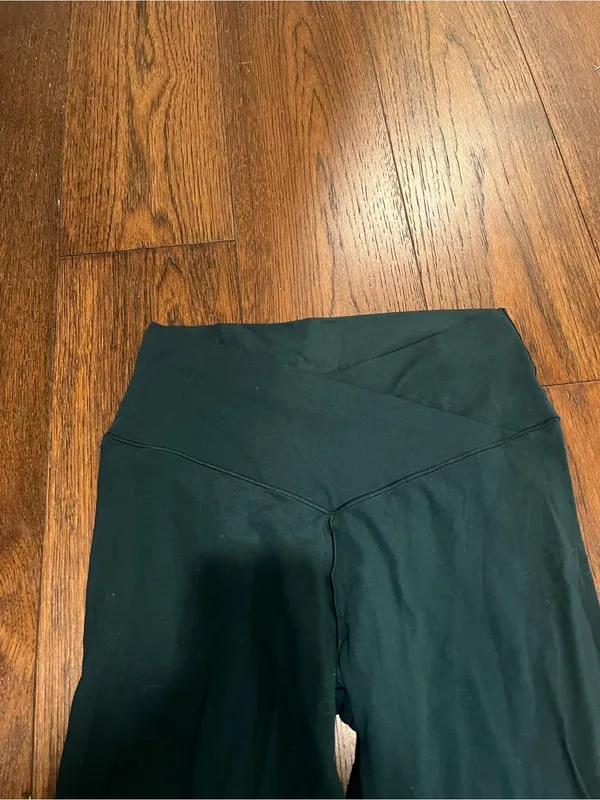 aerie Dark Green High-Waist Leggings - Image 2