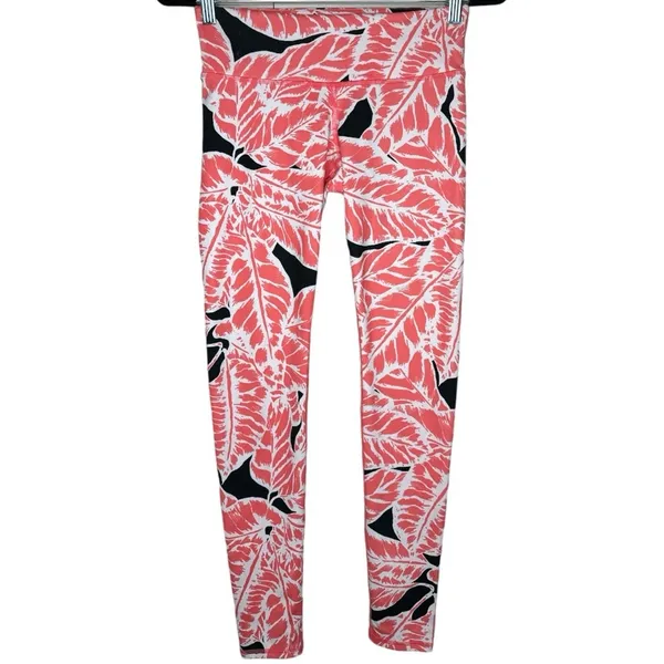ALO Yoga Palm Springs Guava Leaf Airbrush Leggings XS - Image 2