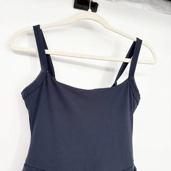 FORM Womens Navy Blue Drop Waist Tennis Pickleball Athleisure Active Dress M - Image 4