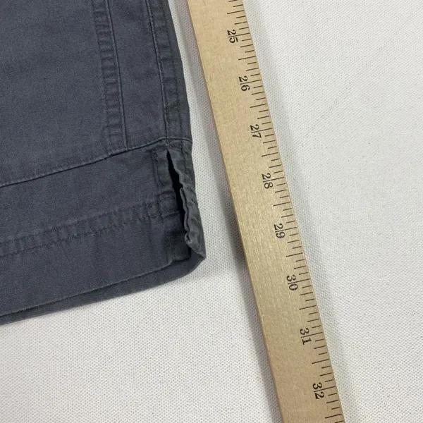 Columbia Capri Pants Womens 10 Gray Cropped Casual Outdoors Pockets Lightweight - Image 2