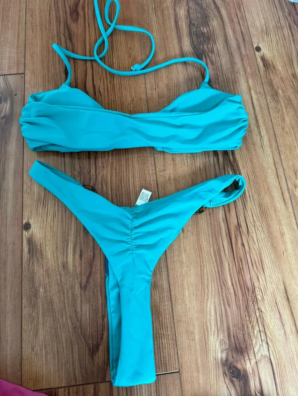 Blue And Aqua bikini Set - Image 3