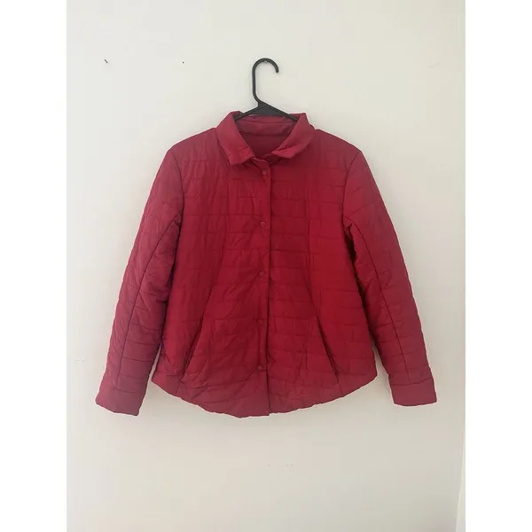 Lululemon Switch Please Scarlet Reversible Button Shacket‎ Jacket size 4 Red - Image 6