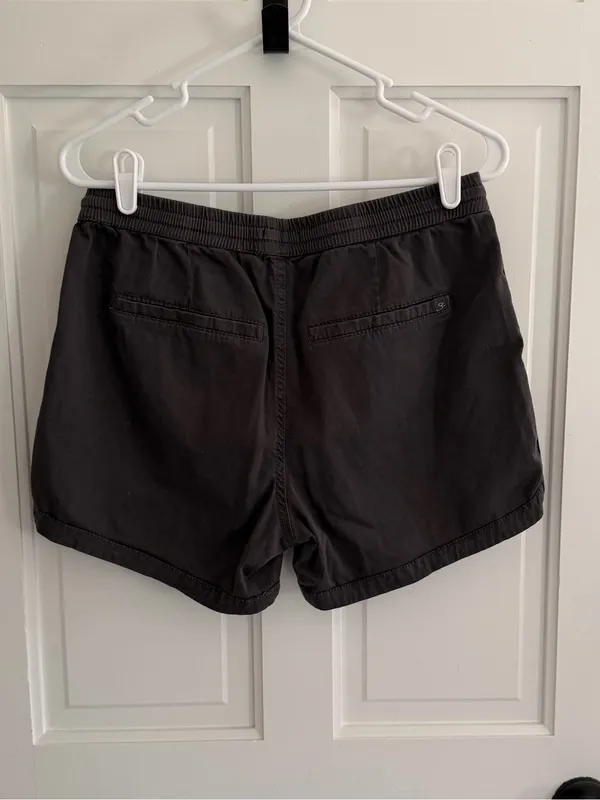 Supplies Gray Pull On‎ Shorts Medium Casual Cotton Blend Elastic Waist - Image 2