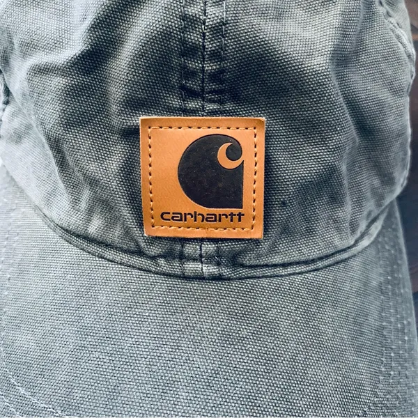 Carhartt Classic Asphalt Gray Cotton Canvas Cap Baseball Hat for Women - Image 5