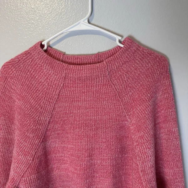 Free People Size-XS/T Women's Too Good Pink Pullover Knit‎ Sweater - Image 12