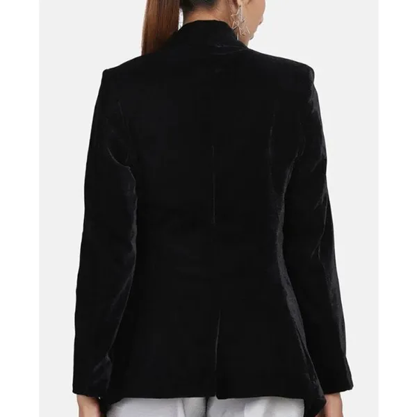 PowerSutra Velour Velvet Finnish Lined Jacket Women‎ Sz 11XL Office Holiday New - Image 5