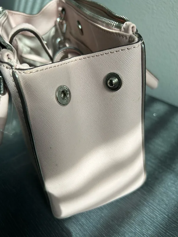 Michael Kors Pink Satchel Handbag - Image 6