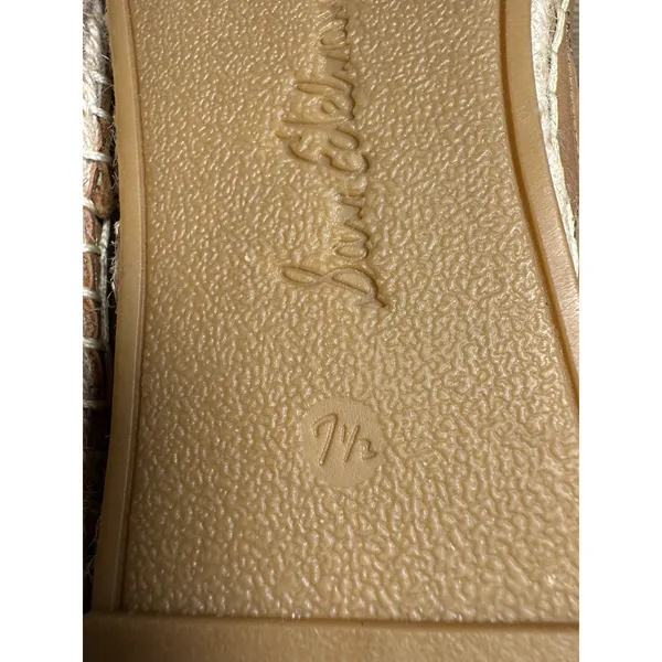 Sam Edelman Women's Kesia Light Brown Genuine Leather Espadrille Flats Size 7.5 - Image 9