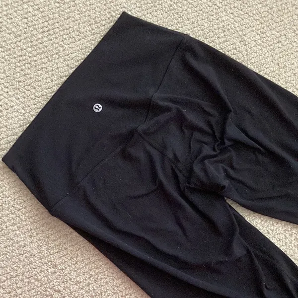 Lululemon Align HR Pant 25” Black 2017 Version Leggings High Rise Nulu Size 6 - Image 9