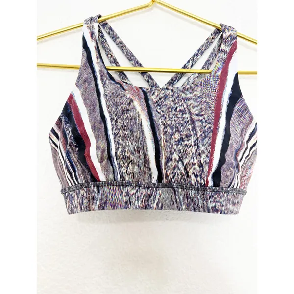 Lululemon Energy Nuxlux Sports Bra Polychromatic Energy Size 6 Workout - Image 9