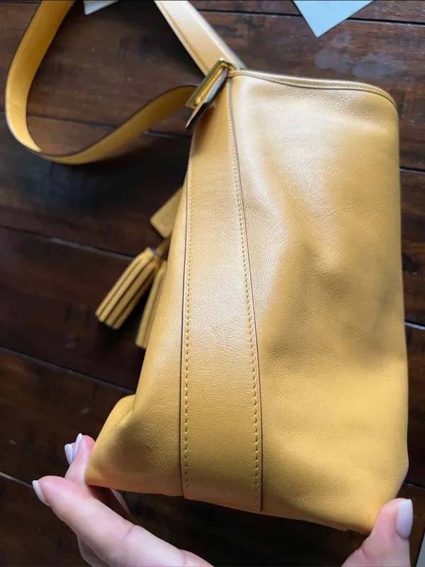 Coach Legacy Messenger Bag in Mustard Yellow - Image 4