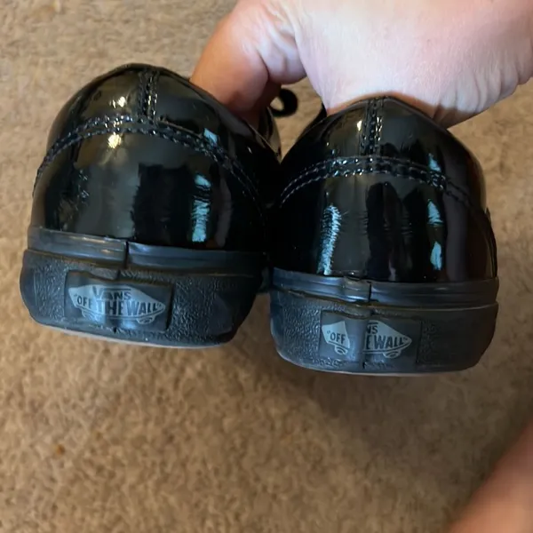 Vans‎ black sneakers 6.5 - Image 6