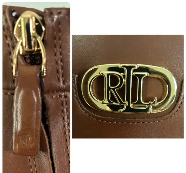 Ralph Lauren Lauren tan leather ankle boots - Image 10