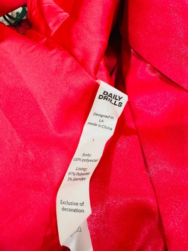 Daily Drills Silk Dress - Image 5