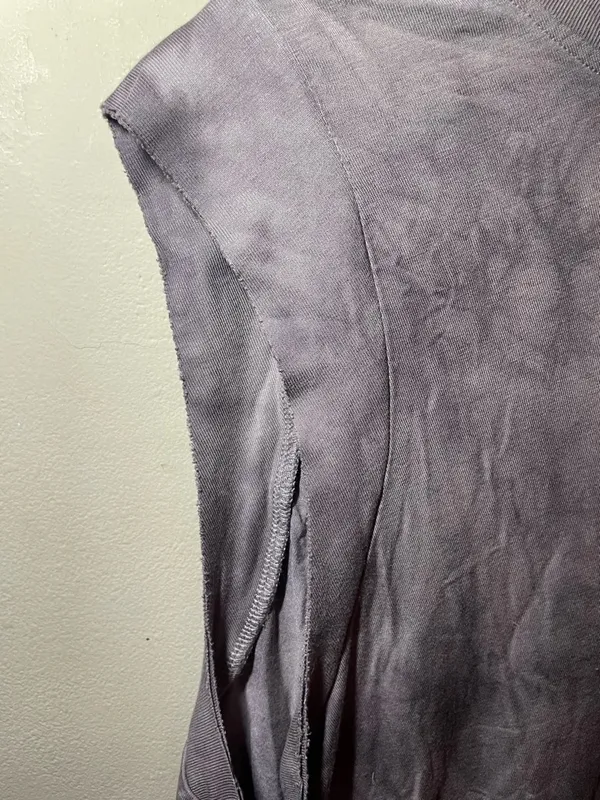 Sleeveless Tie-Dye Muscle Tank Top large - Image 4