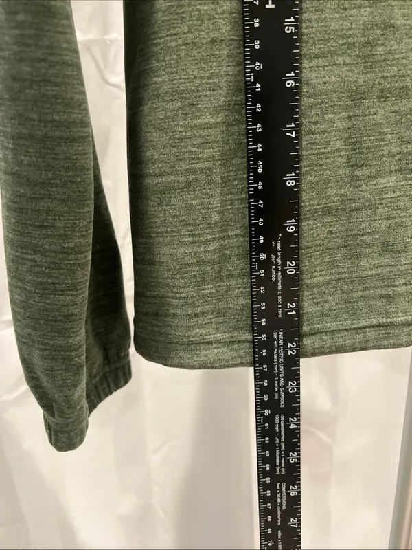 Avalanche Olive Green Half-Zip Pullover Sweatshirt - Image 7