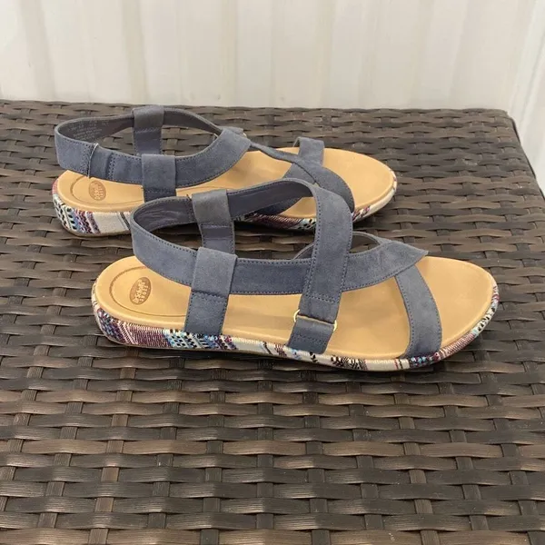 Dr. Scholl sandals women’s size 7.5 Blue - Image 2