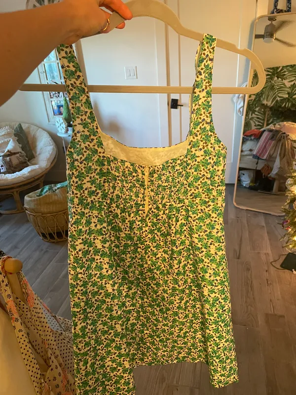 Green Floral Sundress - Image 5