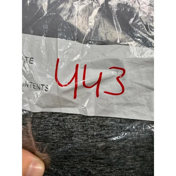 Gymshark Womens Ombre Seamless High Waisted Leggings Black Grey Gradient Tights - Image 5