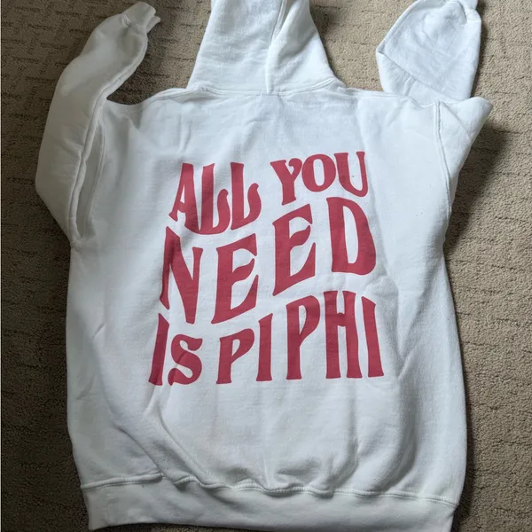 Gildan All You Need Is Pi Phi Hoodie - Image 2