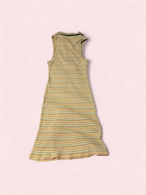 wild fable Sleeveless Striped Knit Polo Dress - Multicolor - Image 2