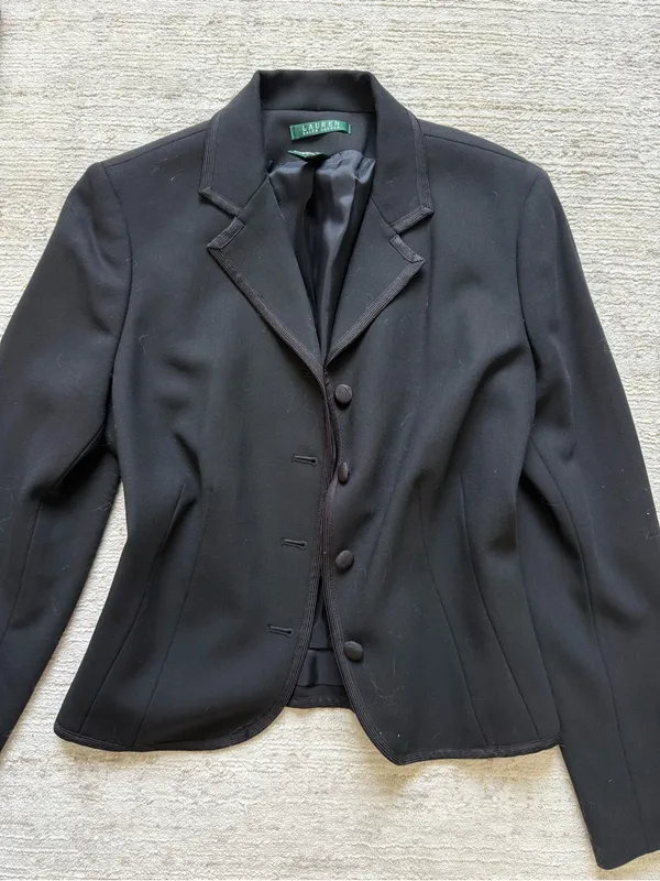 Lauren Ralph Lauren Black Tailored Women's Blazer - Image 3