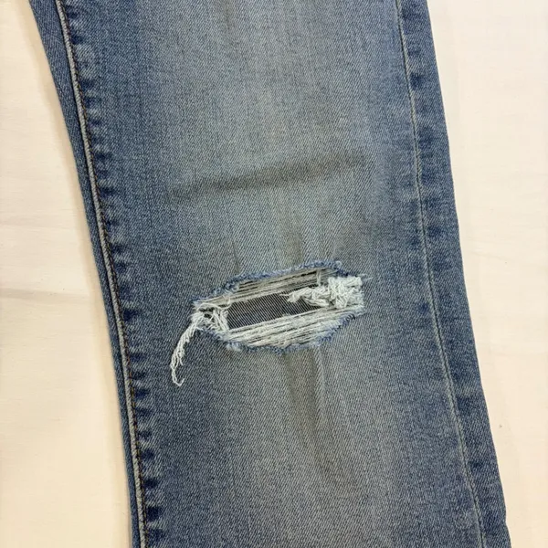 Levis Wedgie Straight High Rise Distressed Jeans Light Wash‎ 25x28 NEW Capsule - Image 12