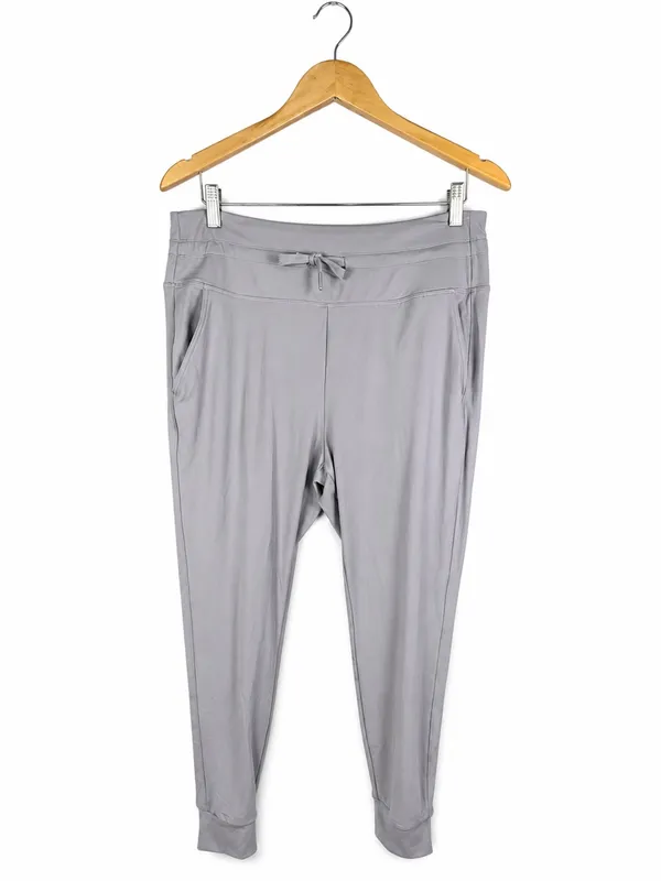 NWT Halara High Rise Drawstring Jogger Pants Gray XL - Image 2
