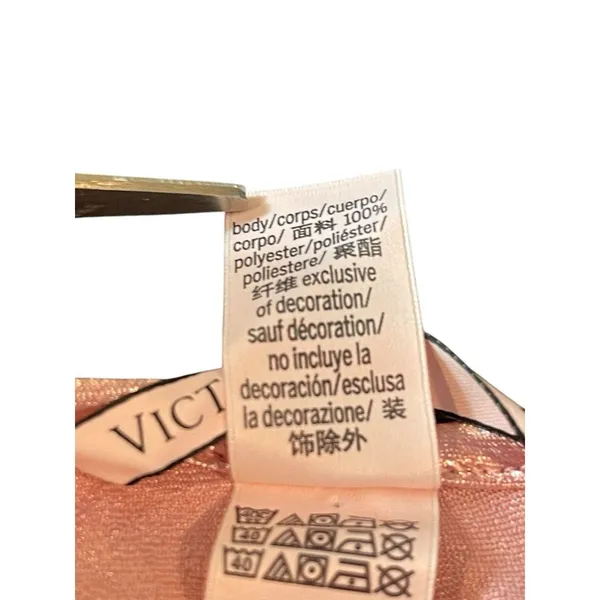 Victoria's Secret Y2K 2000s Shiny Pink Cowl Neck Spaghetti Strap Sleeveless Top S - Image 12