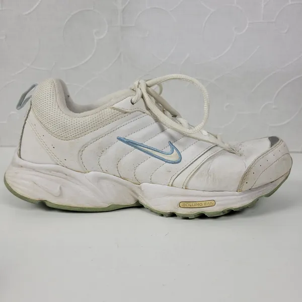 Nike View II Rolling Rail Women's Shoes 8 White Casual Walking Low Top Sneakers - Image 2