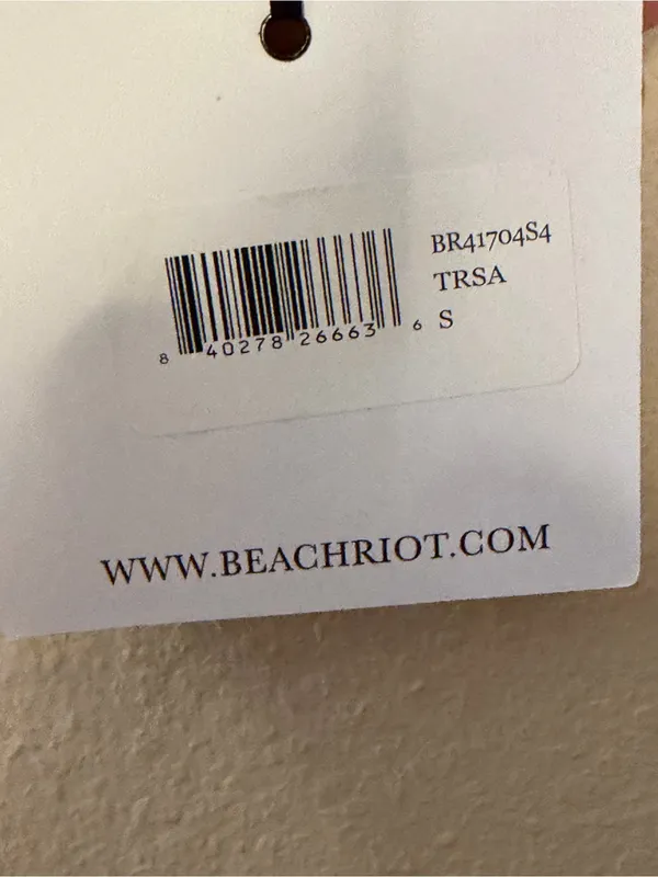 Beach Riot Francis Top Tropical Sands top Size Small NWT - Image 4
