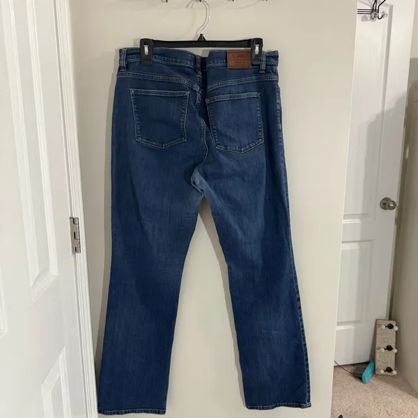 Lauren Ralph Lauren Dark Blue Straight Leg Jeans Size 14 with 31” inseam - Image 5