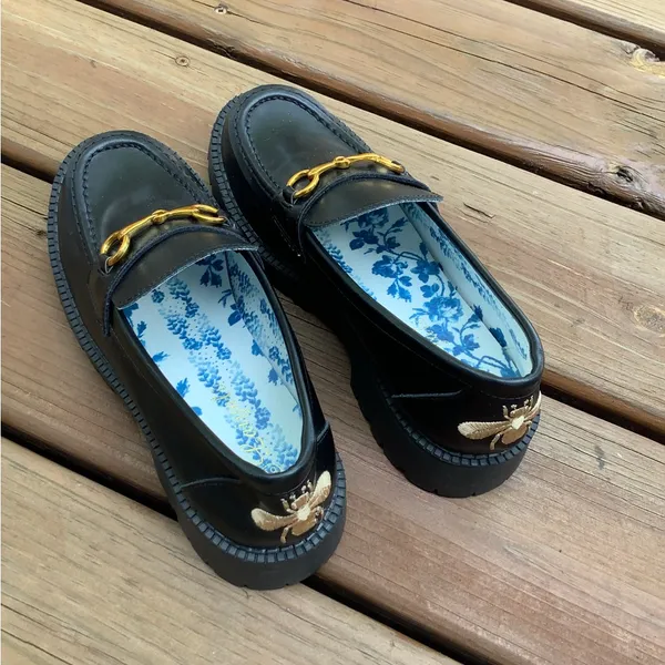 Modern chunky sole loafers 🖤🖤 Black Size 7 - Image 13