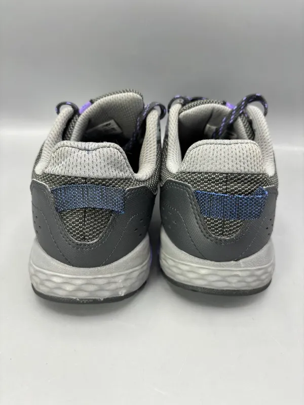 New Balance T410 Trail Running Shoes Unisex M7/W8.5 Gray Lace Up WT410LQ8 - Image 4