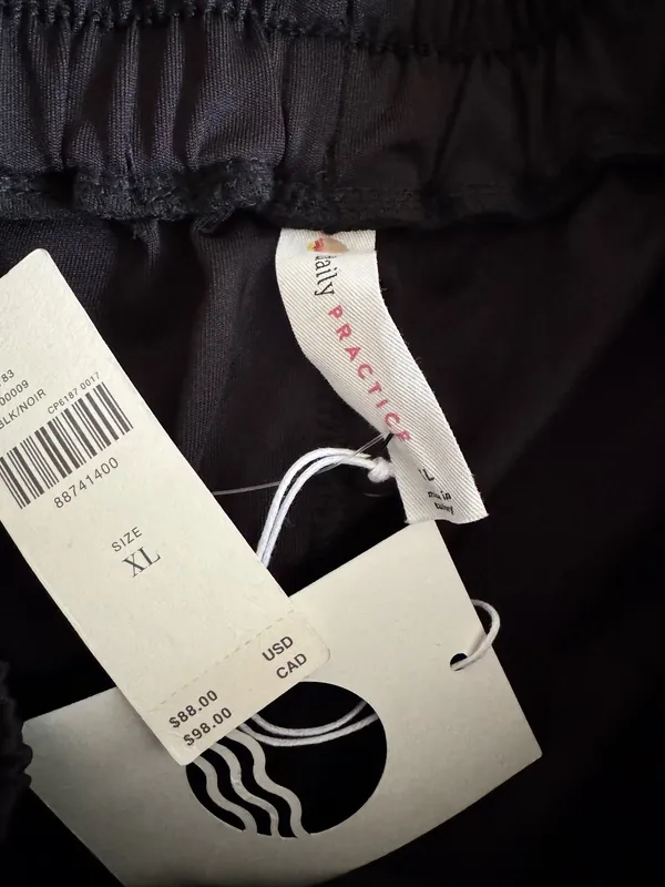 Anthropologie Daily Practice Side-Stripe Track Pants, Size XL - Image 10