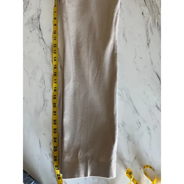 Elie‎ Tahari Taupe Pull On Knit Pants Women's Size 8 Straight Leg Stretch - Image 5