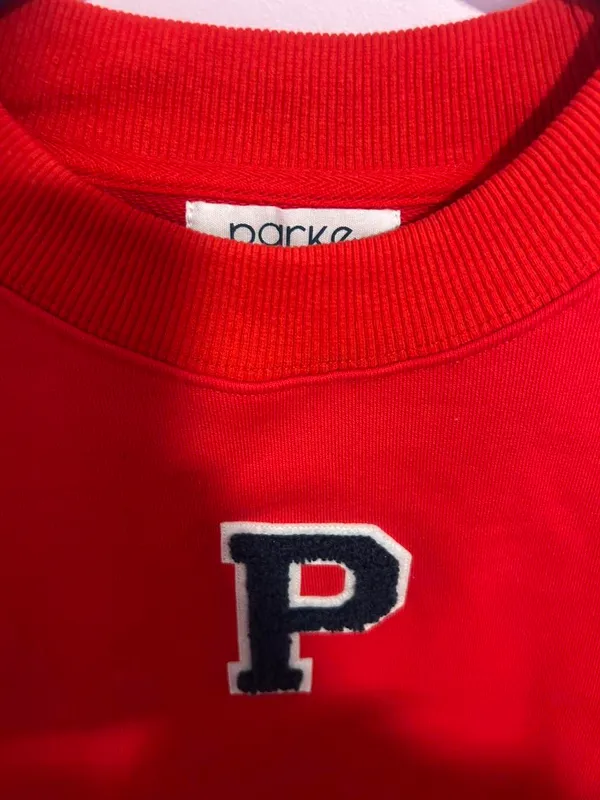 Red parke mockneck  - Image 3