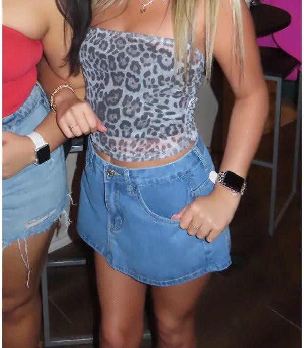 SheIn Denim skort - Image 3