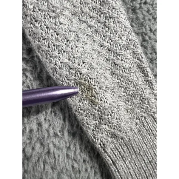 America Eagle Cardigan Sweater‎ Women XS Button Knit Lagenlook Preppy Nautical - Image 5