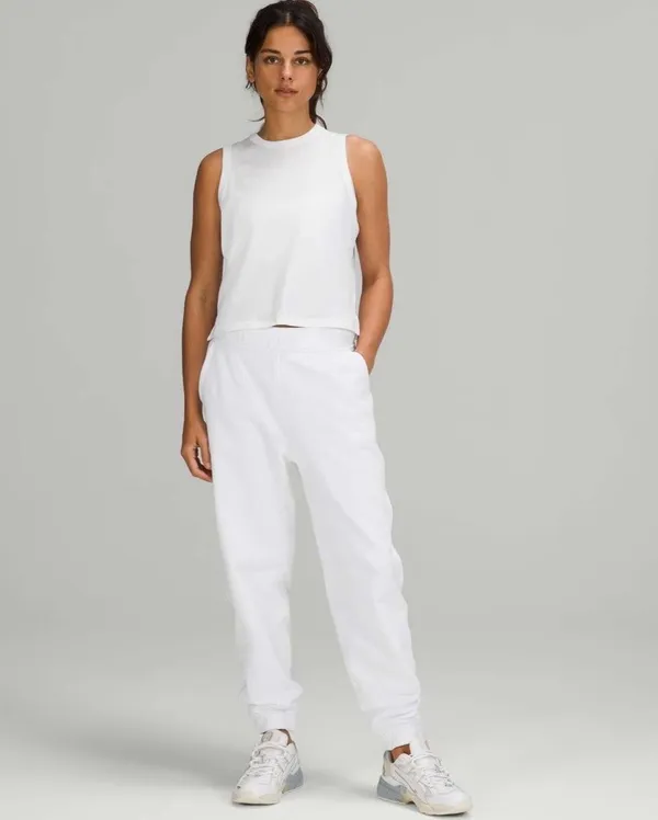 Lululemon Relaxed High-Rise Jogger White 6 - Image 10