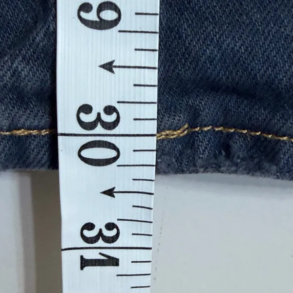 Abercrombie & Fitch Curve Love 90s Straight‎ Ultra High Rise Jeans Blue 26 2R - Image 6