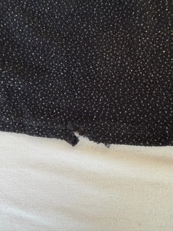 Gunne Sax Jessica McLintock Black strapless sparkle evening dress size 3 - Image 16