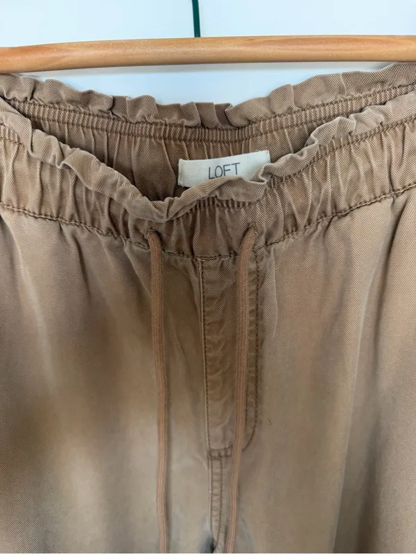 Loft Women Casual Pants - Brown - Image 3