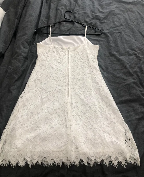 Trixxi White Lace Dress - Image 3