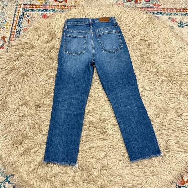Madewell perfect vintage crop jeans size 24 - Image 4