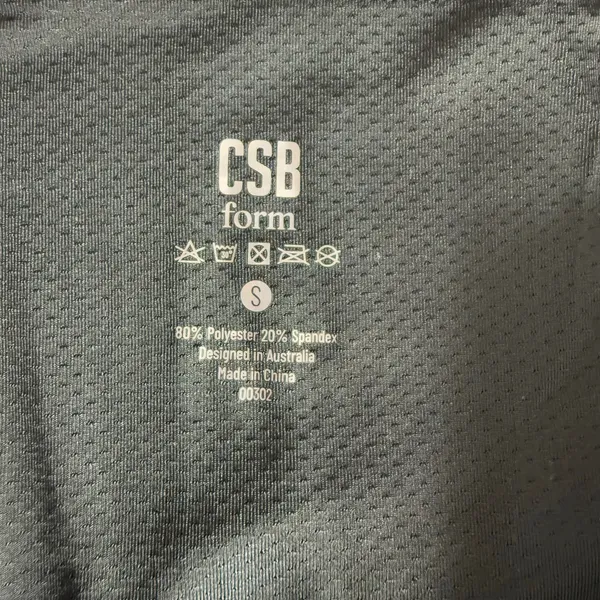 CSB Form Eloise Long Sleeve Top, Black S - Image 3