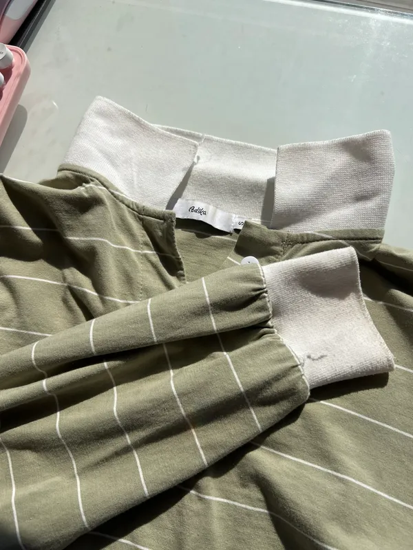 Adika Green Cropped Polo - Image 6