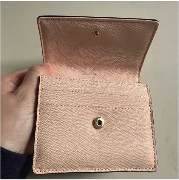 Kate Spade Light Pink Wallet Coin Purse - Image 4
