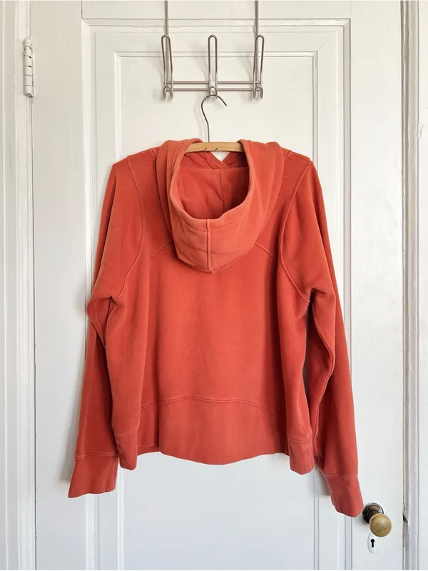 Lululemon • Loungeful Hoodie in Red Rock burnt orange pullover sweatshirt - Image 9